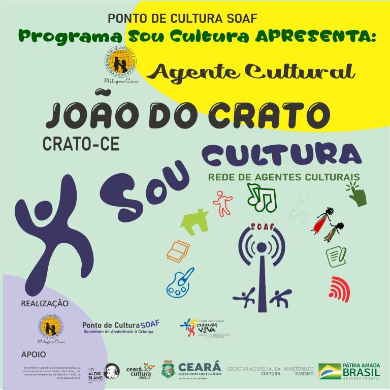 Programa Sou Cultura: Agente Cultural João do Crato