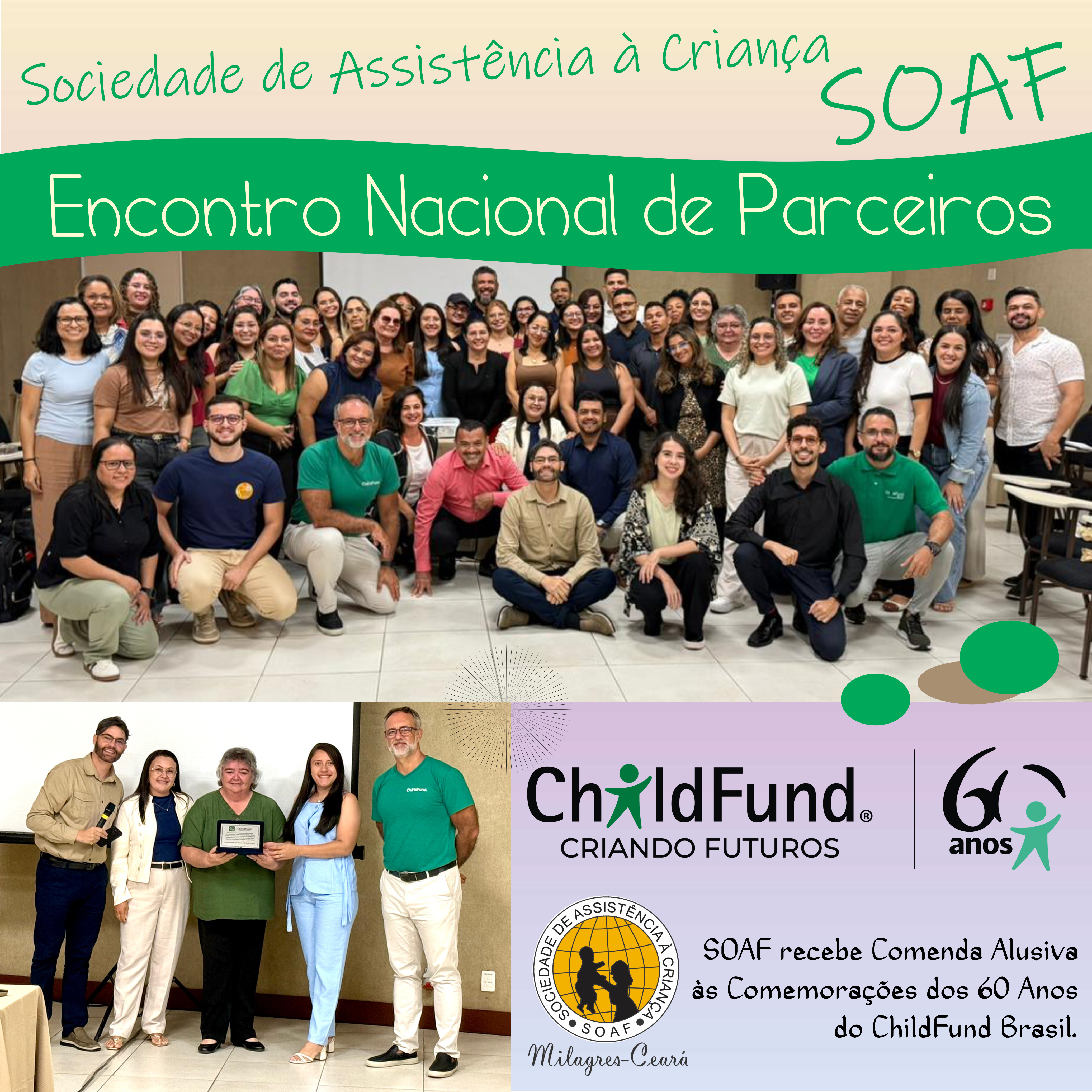 SOAF no Encontro Nacional de Parceiros do ChildFund